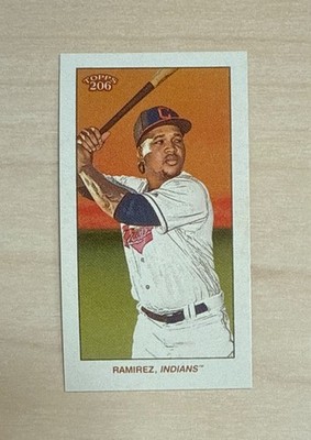 JOSE RAMIREZ - 2021 Topps 206 - Wave 1 [Base] - #43 - CLEVELAND INDIANS