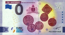 Zero 0 Euro Note - 0 Euro - Netherlands - 750 Amsterdam 2025-5