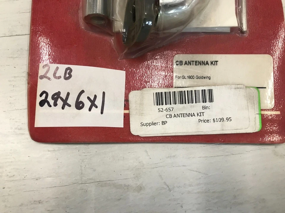 H6E Show Chrome Accessories CB Antenna Kit 52-657 - Image 2 of 4