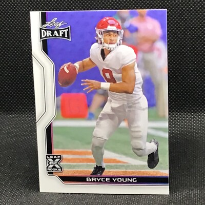 BRYCE YOUNG 2023 Leaf Draft RC #5 ALABAMA 