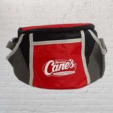 Raising Cane's Chicken Fingers Insulated Lunch Box Red Black
