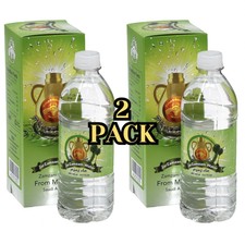 Zamzam Water Holy From Makkah 500ml 100% Authentic 16oz Healing Blessed - 2 Pack