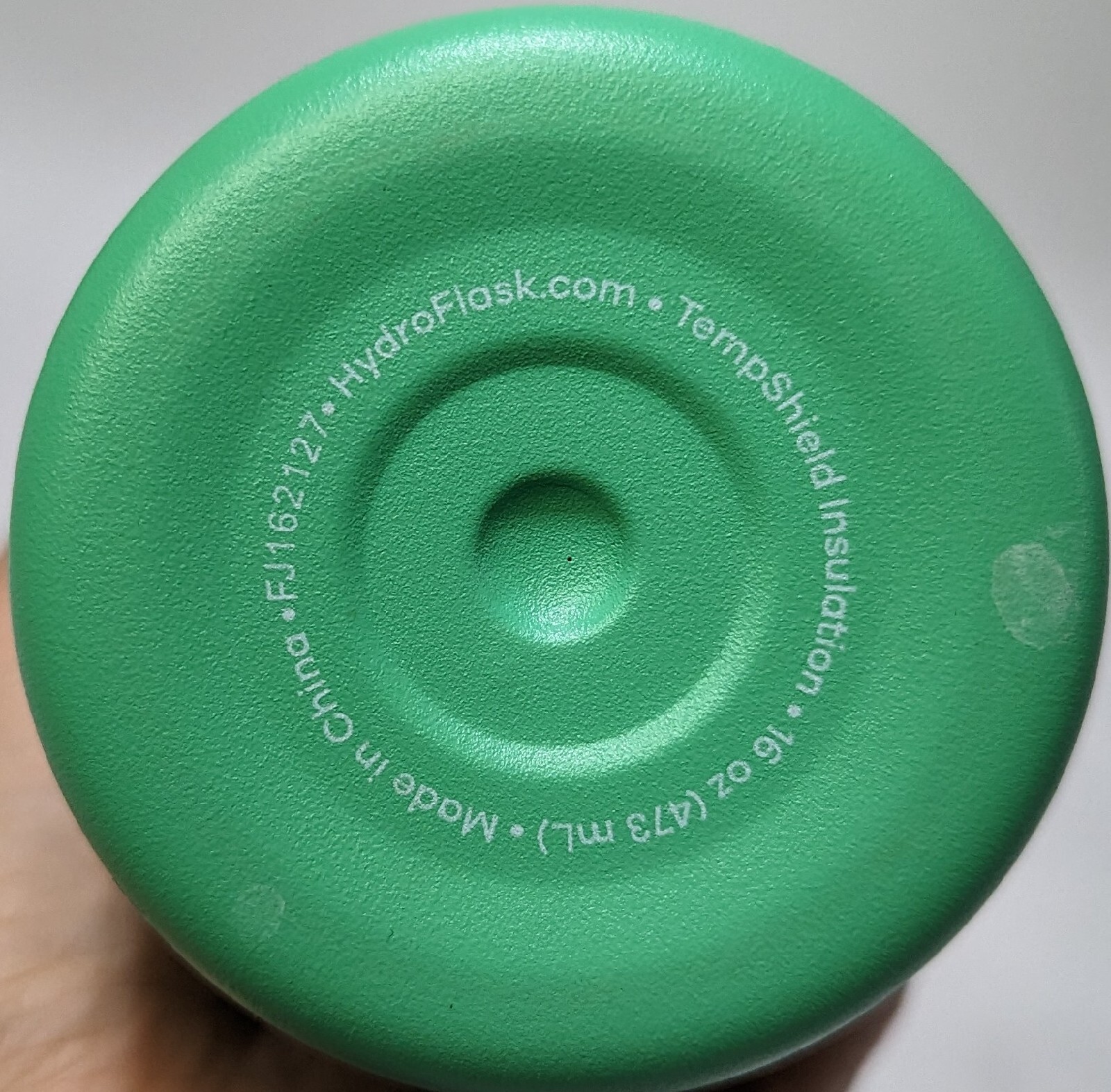 Hydro Flask Coffee Insulated Water Bottle 18oz Wide Mouth Light Green
