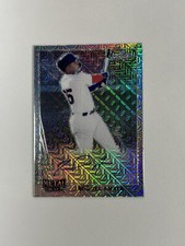 2021 Leaf Metal Draft - 1990 Leaf Autographs Silver Mojo #LA-MA2 Miguel Amaya