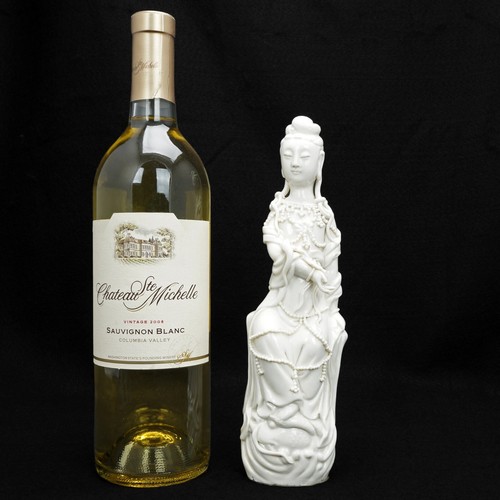 Chinese Blanc De Chine Guanyin Late Qing/Republic - Picture 2 of 13