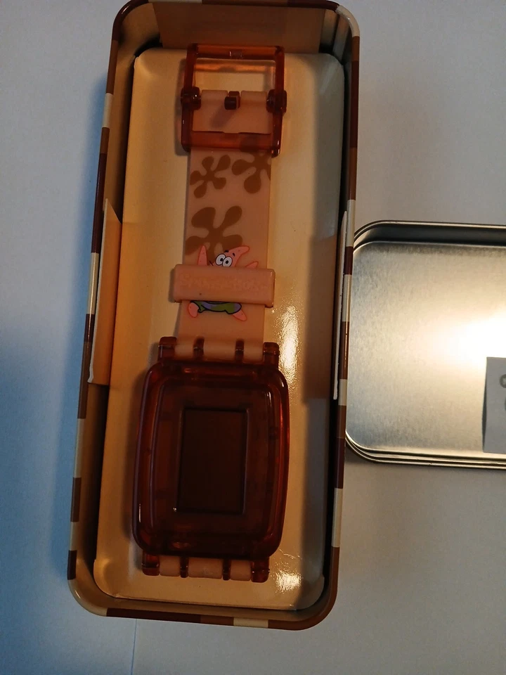 Patrick Star Bob Esponja Pantalones Cuadrados Película Reloj Digital Burger King 2004, Nuevo Foto 4 de 4