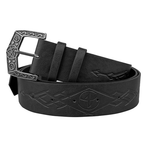 Medieval Retro Warriors Knight Waist Belt Embossed Halloween Cosplay Props New - Picture 7 of 15