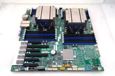 Supermicro X10DRI-T4+ INTEL Motherboard + Heatsink With  I/O Shiel and Heat sink