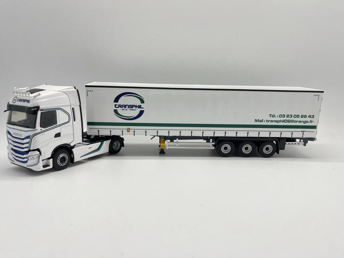 Tracteur Seul Iveco Stralis S40 - Eligor LBS SB 1/43 - Occasion Sans Boîte