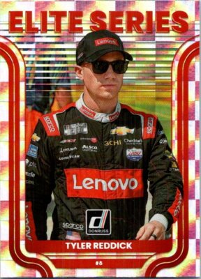 2023 Donruss #E7 Tyler Reddick Elite Series Checkers