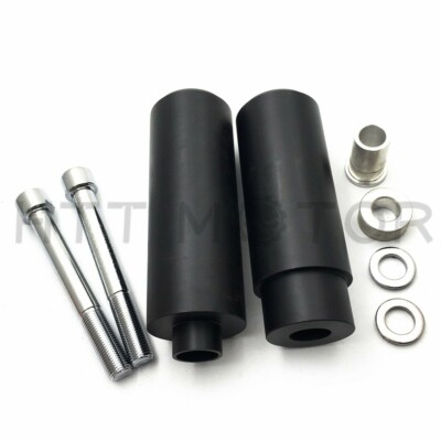 Black Frame Slider Delrin Fairing Crash Protector For 2006-2011 Yamaha FJR1300