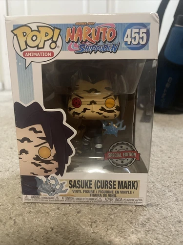 Funko Pop Animation #455 Sasuke Curse Mark Naruto Shippuden Special Edition