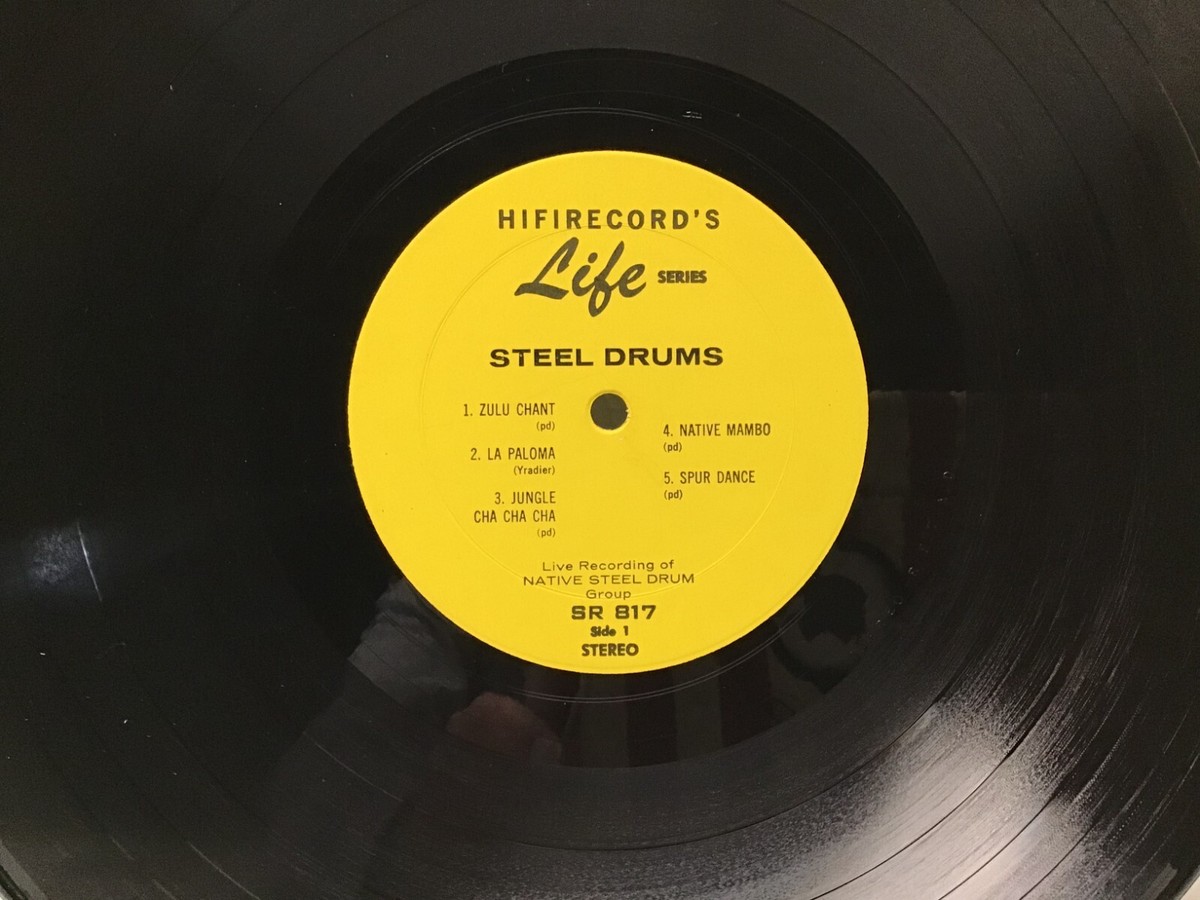 Vintage Vinyl LP - Native Steel Drum Group - Steel Drums - 1959 | eBay