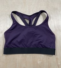 Victoria Sport The Player By Victoria's Secret Sports Bra Sz M Plum