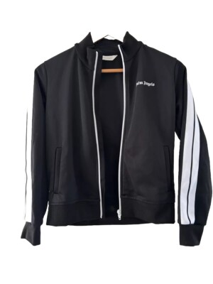 Palm Angels Classic Black & White Trainingsjacke Kinder. Nagelneue Größe: Alter 12