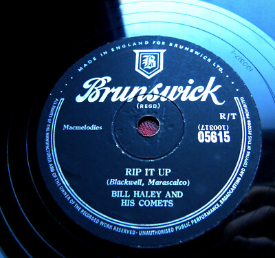 0844/ BILL HALEY- Teenagers´mother- Rip it up-JUKEBOX-HITS-78rpm Schellack