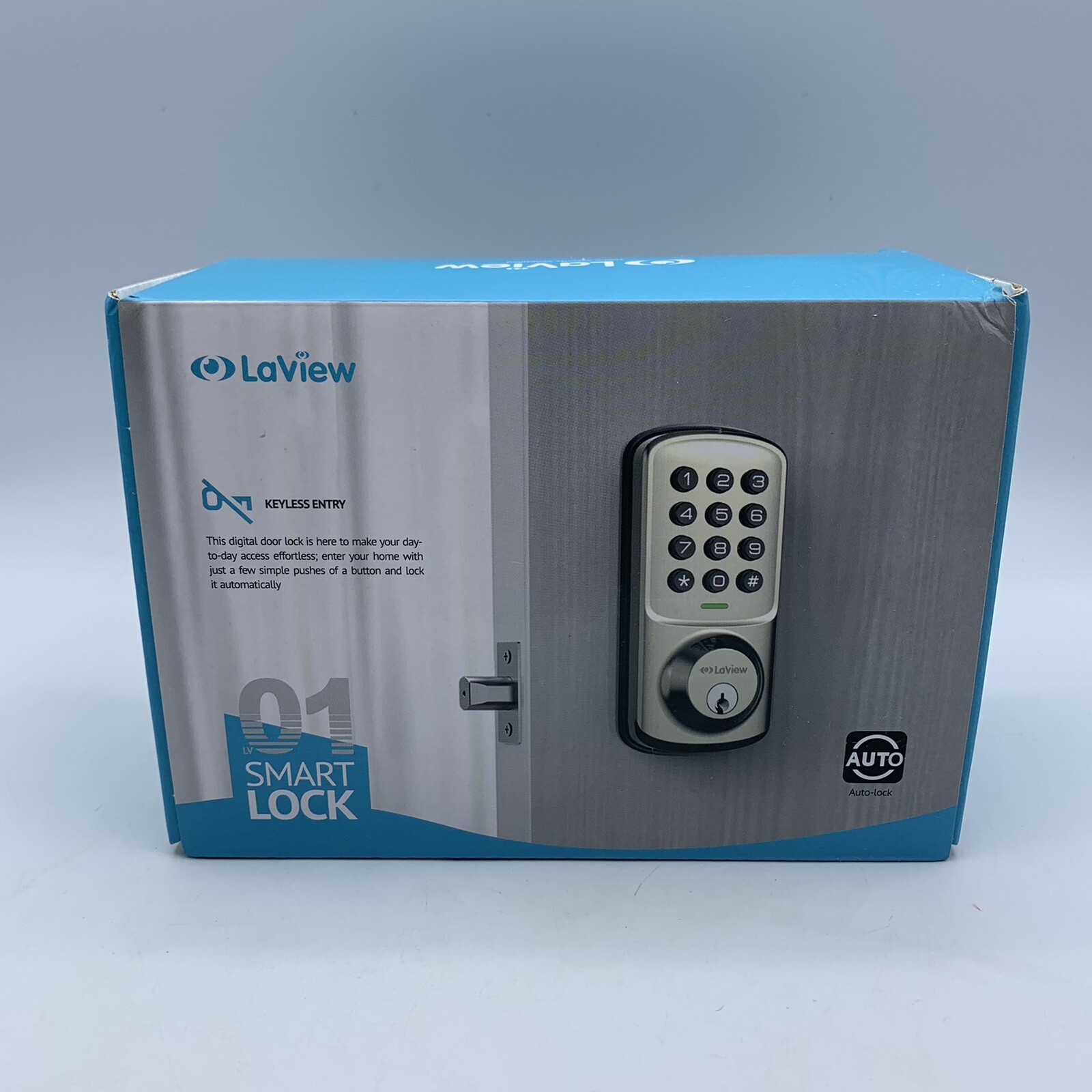 LaView Smart Keyless Entry Deadbolt Lock LV01 in Rubbed Bronze-image