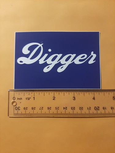 Vintage DIGGER 1998 promo sticker Pennsylvania pop punk hopeless records - Bild 4 von 11