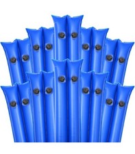 10 Pack 8ft Double Chamber Water Tubes Pool Cover Weights f... Pool Water Bags