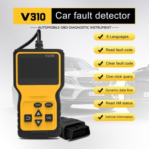 V310 Smart Scan Pro, Handheld V1.1 Automotive Diagnostic Tool, No Battery Needed - Picture 2 of 6