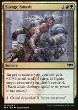 Magic the Gathering MTG Savage Smash (203) Ravnica Allegiance   LP