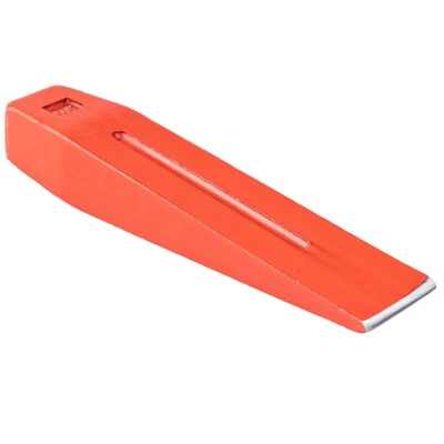 GERMANIA QUALITÄTSWERKZEUGE Spaltkeil 270 mm 3000g aus Stahl rot Treibkeil Scheitkeil Nachsetzkeil Holz Keil