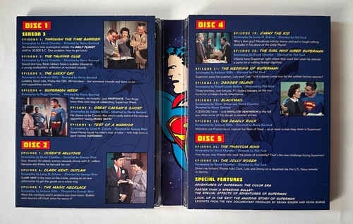 ADVENTURES OF SUPERMAN Dritte & Vierte Staffel 3-4 (1955-1956) 5-Disc DVD Set Sehr guter Zustand + - Bild 5 von 11