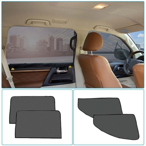 4Pcs Magnetic Car Curtains Car Sun Shade UV Protection Car SunshadeCover U7Q8 - Picture 9 of 19
