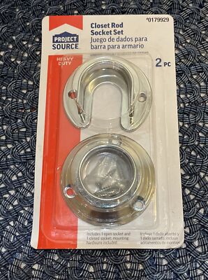 Project Source Heavy Duty Closet Rod Socket Set