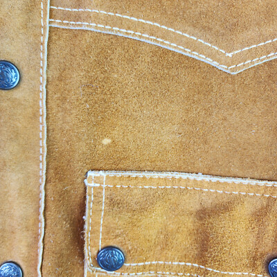 Vintage 1970s Joker Suede Rancher Jacket Western Styling