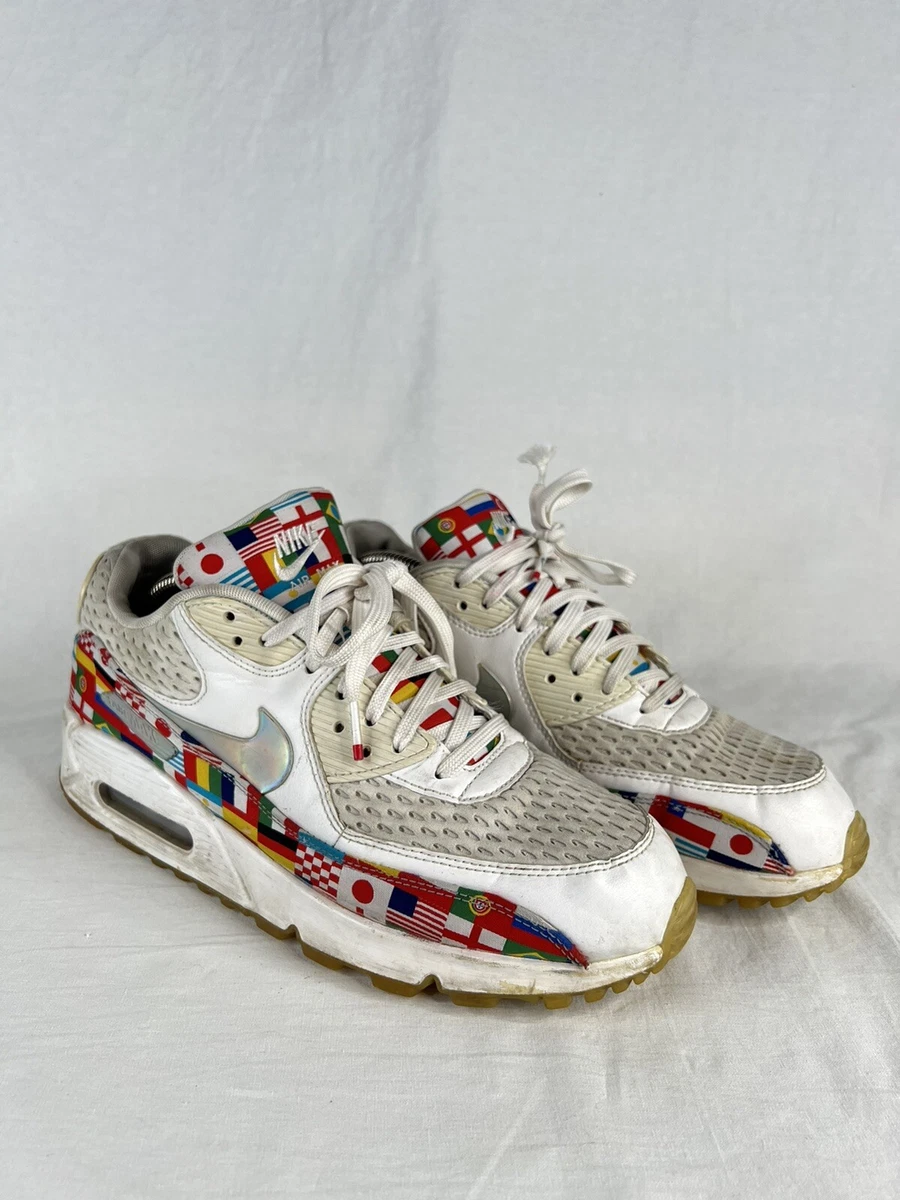 Nike Air Max 90 QS A05119-100 Flag Pack Sneakers Men&#039;s US 10 | eBay