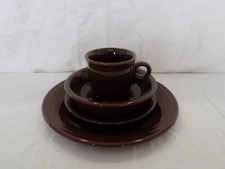 FIESTA WARE 4 PC PLACESETTING CHOCOLATE