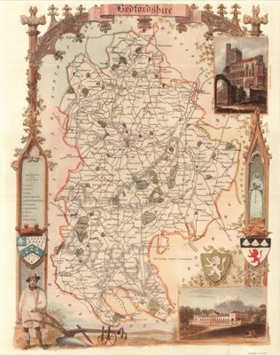 Wholesale Maps, Set of 10 Reproduction Thomas Moule Wholesale County Maps