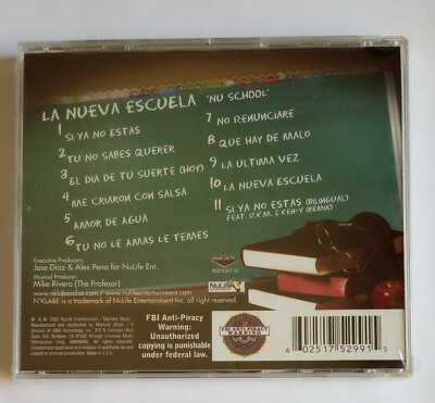 La Nueva Escuela 'Nu School' by N'Klabe (CD, 2007) | eBay