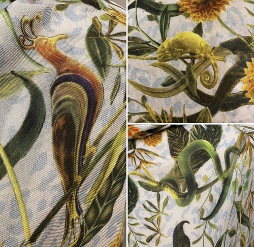 Dodo Bar Or Exotic animal patterned modal scarf - Picture 2 of 7