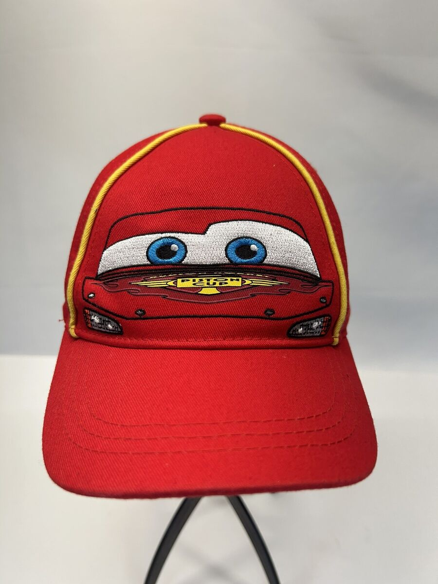 Disney Pixar Boys' Cars Lightning McQueen Hat - Piston Cup Baseball Cap  (Toddler/Boy) 