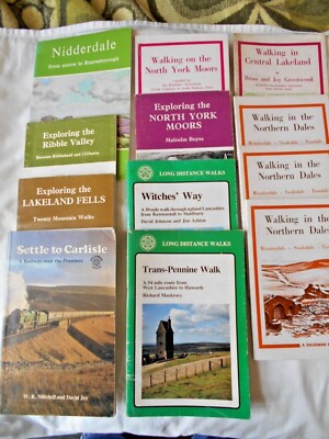 Dalesman mini books -Walking books around Yorkshire  Cumbria and Lancashire
