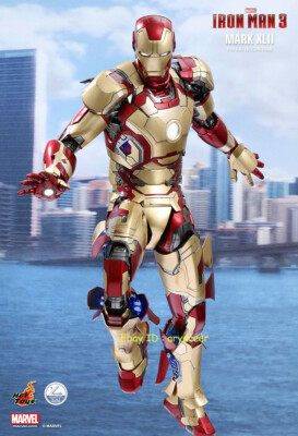 Hot Toys QS007 Iron Man 3 Mark XLII 1/4 Action Figure Model In