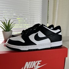 Nike Dunk Low Panda Size 5Y / Womens Size 6.5 White/Black CW1590-100 NEW IN BOX