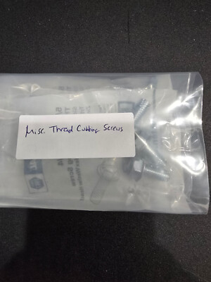 Mix Bag of Thread Cutting Screws - Details in Description