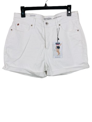 denizen white shorts