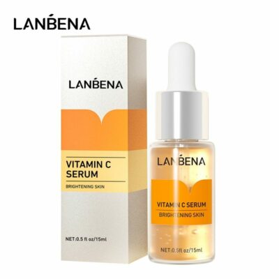 LANBENA Vitamin C Whitening Serum Hyaluronic Acid Face Cream Snail Remover Freck