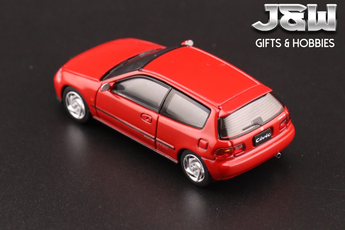 One Model HONDA CIVIC EG6 レッド　1/43 ミニカー 新品15C08-03 onemodel 1/43 ホンダ シビック EG6 レッド, Boost