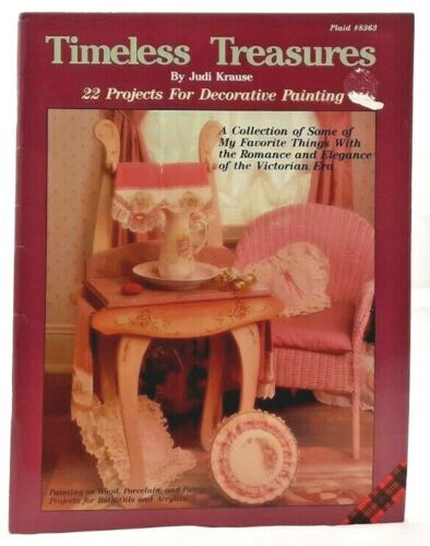 1988 Plaid Timeless Treasures 8363 Decorative Painting Pattern Book Vintage 7419
