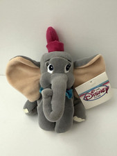 Disney Store Mini Bean Bag Plush Dumbo the Elephant 8  New W/ Tag 173