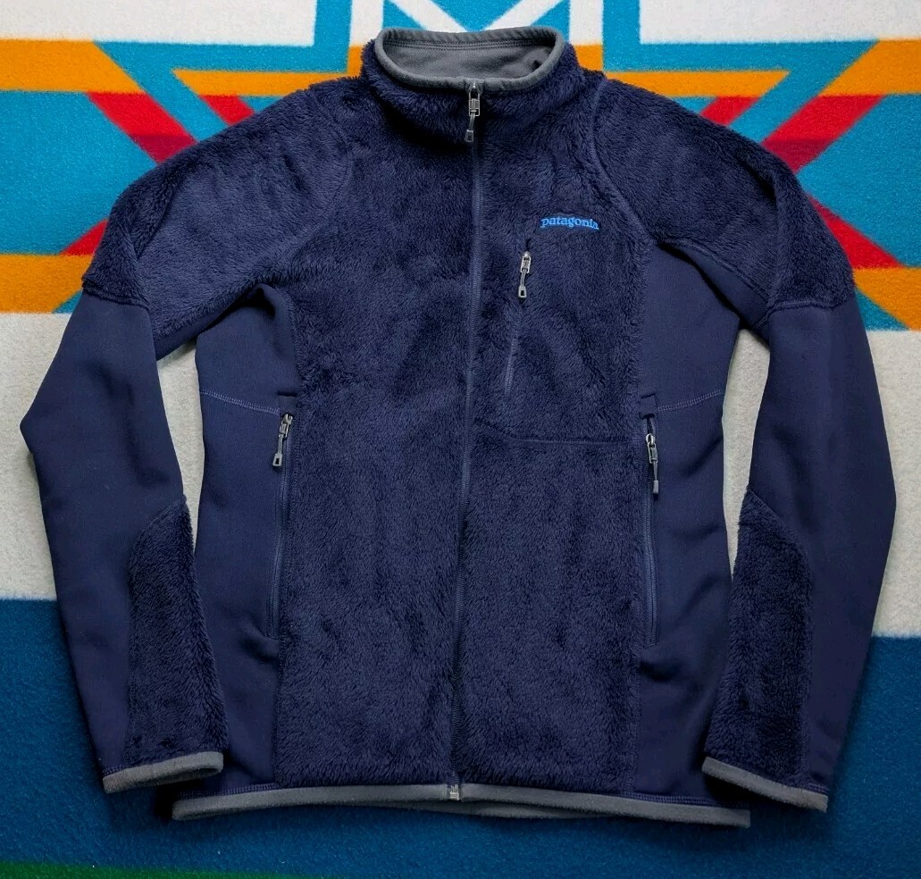 Patagonia R2 Regulator Polartec Fleece Jacket Vintage Blue Small
