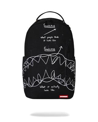 SPRAYGROUND SUCCESS IS IMMINENT SHARK DLXSR BACKPACK - Black Bag - Limited Ed