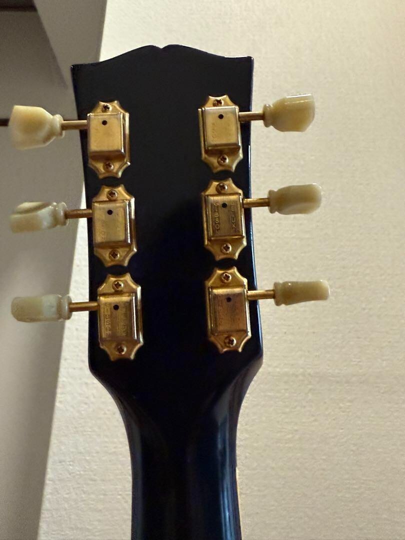 ギター GibsonLesPaulClassiPremiumPlus TransBlue Gibson Custom Shop Les Paul Custom Figured Made 2 Measure