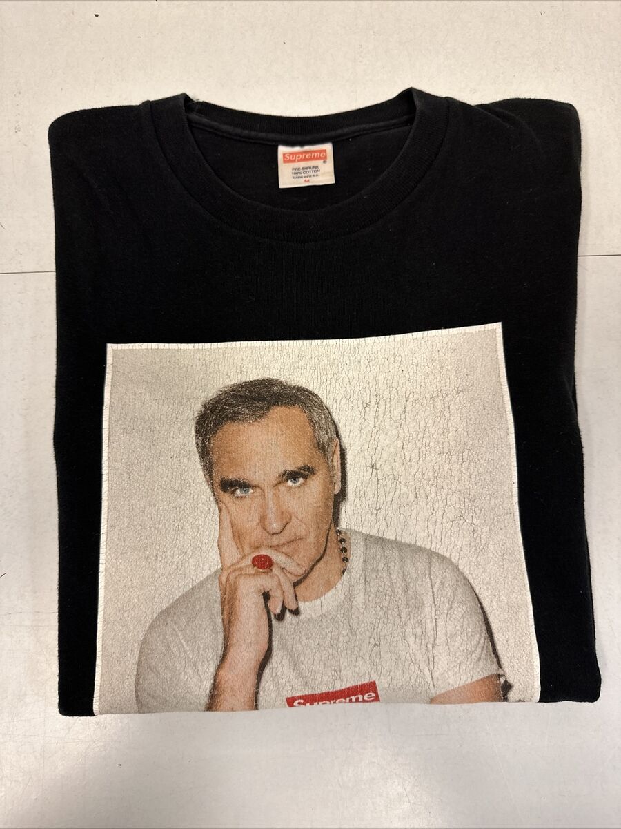 Supreme Morrissey Tee Black Used Size M SS16 | eBay Supreme Morrissey Tee Black Used Size M SS16 | eBay