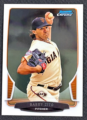 2013 Bowman Chrome Baseball Barry Zito San Francisco Giants #85 | eBay